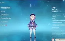 Ar 40 diluc + venti + qiqi + 4650 gemas