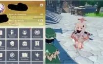 Ar 40 diluc + venti + qiqi + 4650 gemas