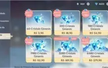 Ar 40 diluc + venti + qiqi + 4650 gemas