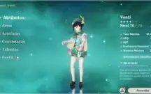 Ar 40 diluc + venti + qiqi + 4650 gemas