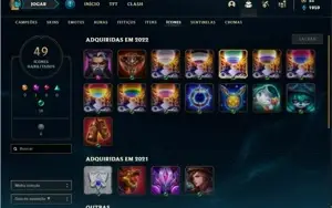 Conta diamante 3 com 31 Champs e 7 Skins ( 48 PDL )