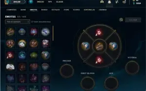 Conta diamante 3 com 31 Champs e 7 Skins ( 48 PDL )