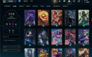 Ferro 2 com 90 Champs e 159 Skins ( MAIN ADC )