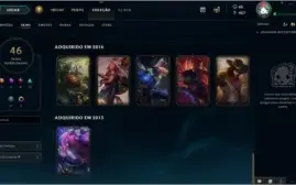 Acc LoL S3  P1 93 Champ  46 Skins Ryze Triunfante 1 Ultimate
