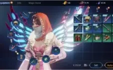 Conta MIR 4, Level 52 com 56K de CP e pet vermelho