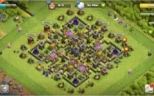 Conta Clash of clans cv9 full