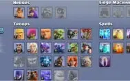 Conta Cv10 Semi-Full BARATA!! clash of clans