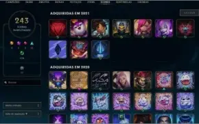 CONTALOL-232 Skins,113 Emotes,243 Ícones,17 icones,43 cromas