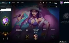 Conta LOL 2018, 140 campeões, 51 skins, 8780 EA
