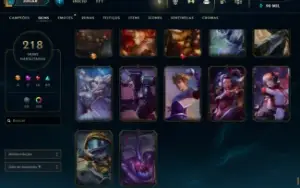 conta league of legends D3 2013 peak elo 665lp(2022)