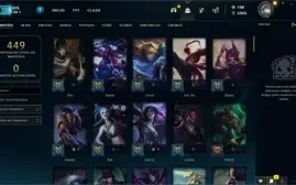 Conta de League of Legends 2016