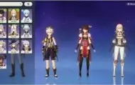 GENSHIN IMPACT AR 46 - CHILDE, JEAN, MONA LV 80, LV 70+