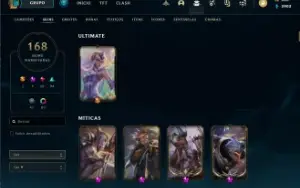 CONTA LOL DIAMANTE