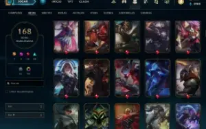 CONTA LOL DIAMANTE