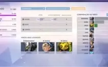 Conta Overwatch Mestre/Diamante Ps4