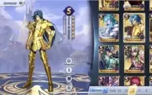 Conta Saint Seiya Awakening - A29 delphinos - lv 60