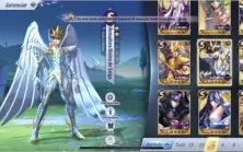 Conta Saint Seiya Awakening - A29 delphinos - lv 60