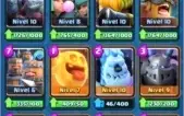 Conta Clash Royale nível 11, 4031 troféus. +300 gemas