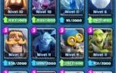 Conta Clash Royale nível 11, 4031 troféus. +300 gemas