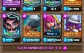 Conta Clash Royale nível 11, 4031 troféus. +300 gemas