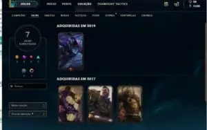 Conta lol / Platina 4