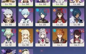 CONTA AR41 - CHILDE + ESPADA 5* + TODOS CHAR 4* + MUITO MAIS