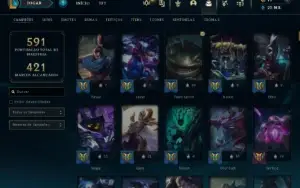 Fullacesso - Conta De 2023 - 163 Skins - Level 320 - 167 Cam