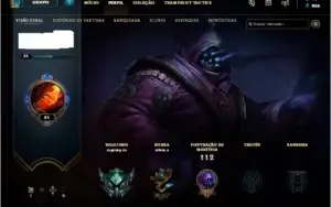 Conta LoL Plat 3