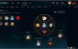 conta league of legends conta lv baixo com skins e campeões