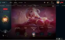 conta league of legends conta lv baixo com skins e campeões