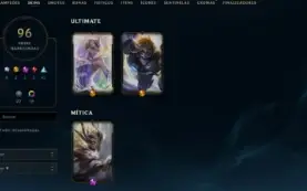 Conta League of Legends Full Acesso - 101 Champs e 96 Skins