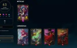 Conta Full Acesso De 2019 - Lv 223- 63 Skins