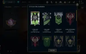 Conta LoL Prata 3, Full Acesso, Com passe Tinta Sombria.