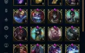 Conta Mestre +270 pdl com 103 skins todos os champions