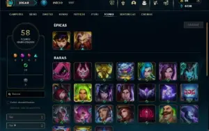Esmeralda 3 com 27 Champs e 24 Skins