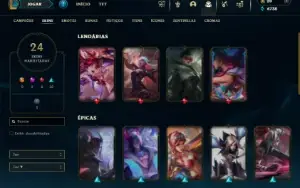 Esmeralda 3 com 27 Champs e 24 Skins