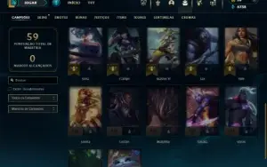 Esmeralda 3 com 27 Champs e 24 Skins