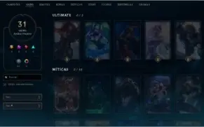 Conta de LOL