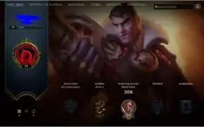 Conta de LOL