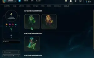 Conta Riot League of Legends, Valorant e Wild Rift