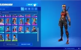 CONTA FORTNITE FULL SKINS + ANTIGAS
