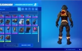 CONTA FORTNITE FULL SKINS + ANTIGAS