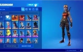 CONTA FORTNITE FULL SKINS + ANTIGAS