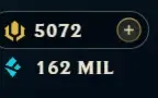 Conta LoL platina Full champs, quase 1 mil skins