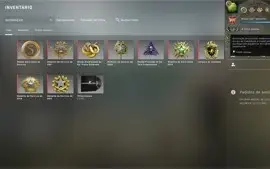 conta global 1028 wins com 9 medalhas, 4,459 horas de jogo