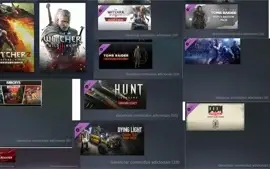 Conta Steam 64 jogos ( ELDEN RING, DOOM ETERNAL DELUXE...)