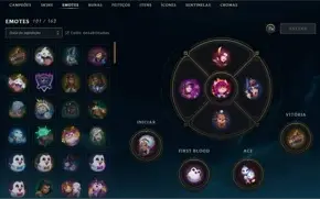 CONTA LOL, TODAS AS VITORIOSAS(MENOS JARVAN) 840 SKINS