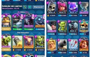 Conta Clash Royale 9000 Trofeis