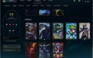 Conta lol diamante 4 70% winrate