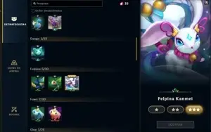 conta lol gold 188 skins